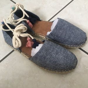 TOMS KATALINA TASSEL ESPADRILLES